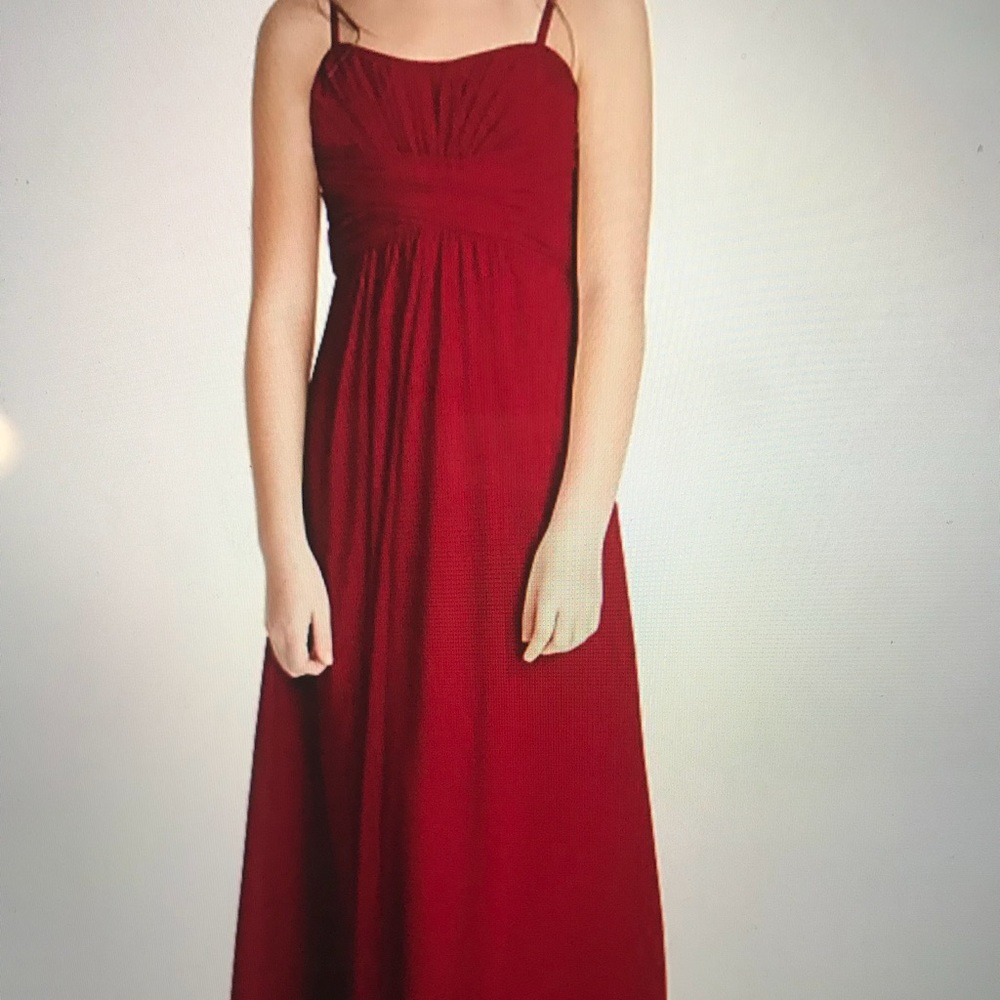 Beautiful, stylish junior bridesmaid dress.